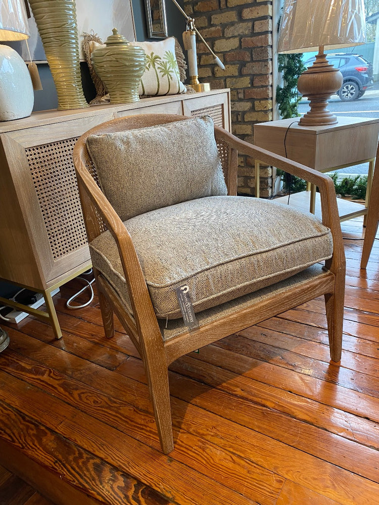 Arlo Grey Herringbone Chair