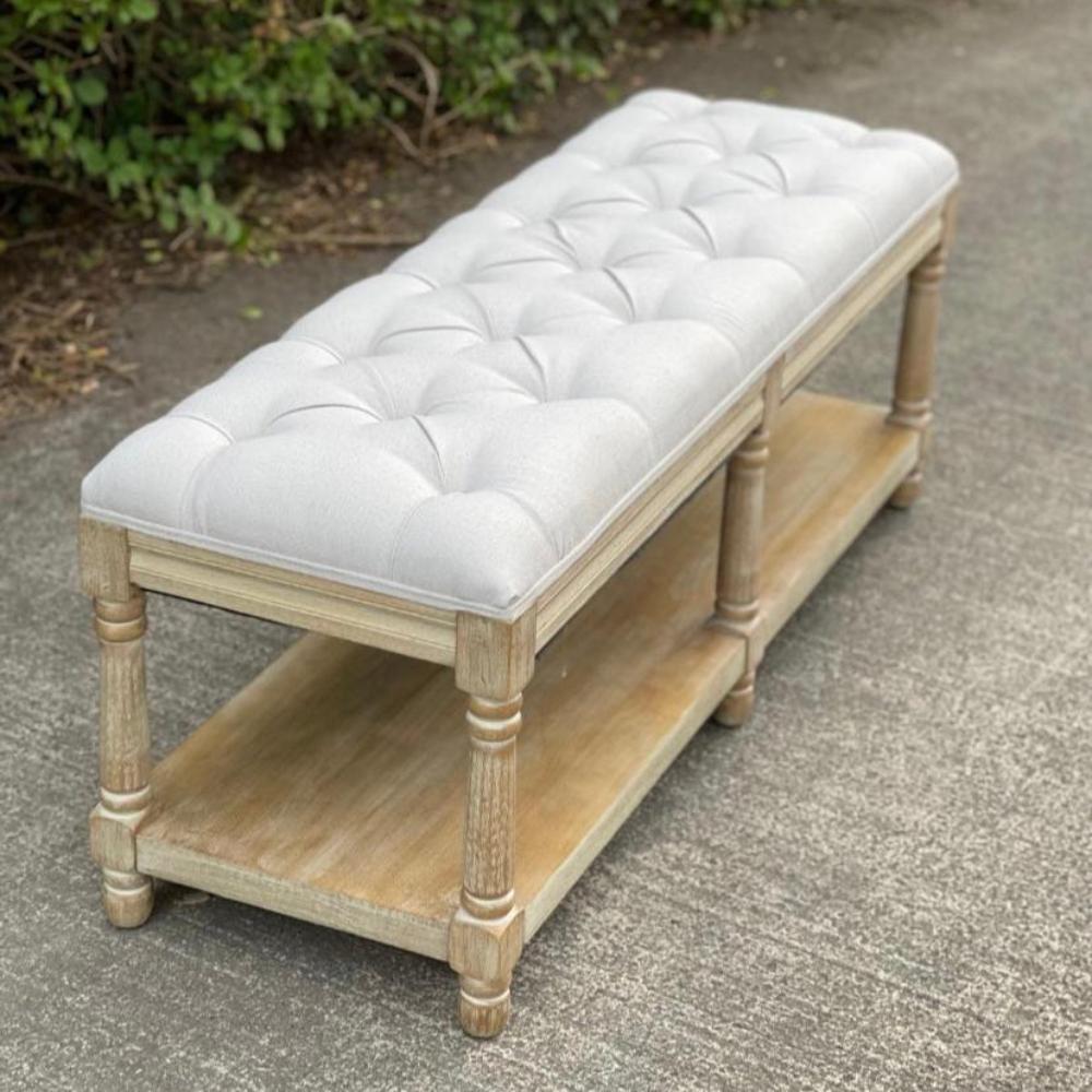 Christian Upholstered Bench 150cm Beige