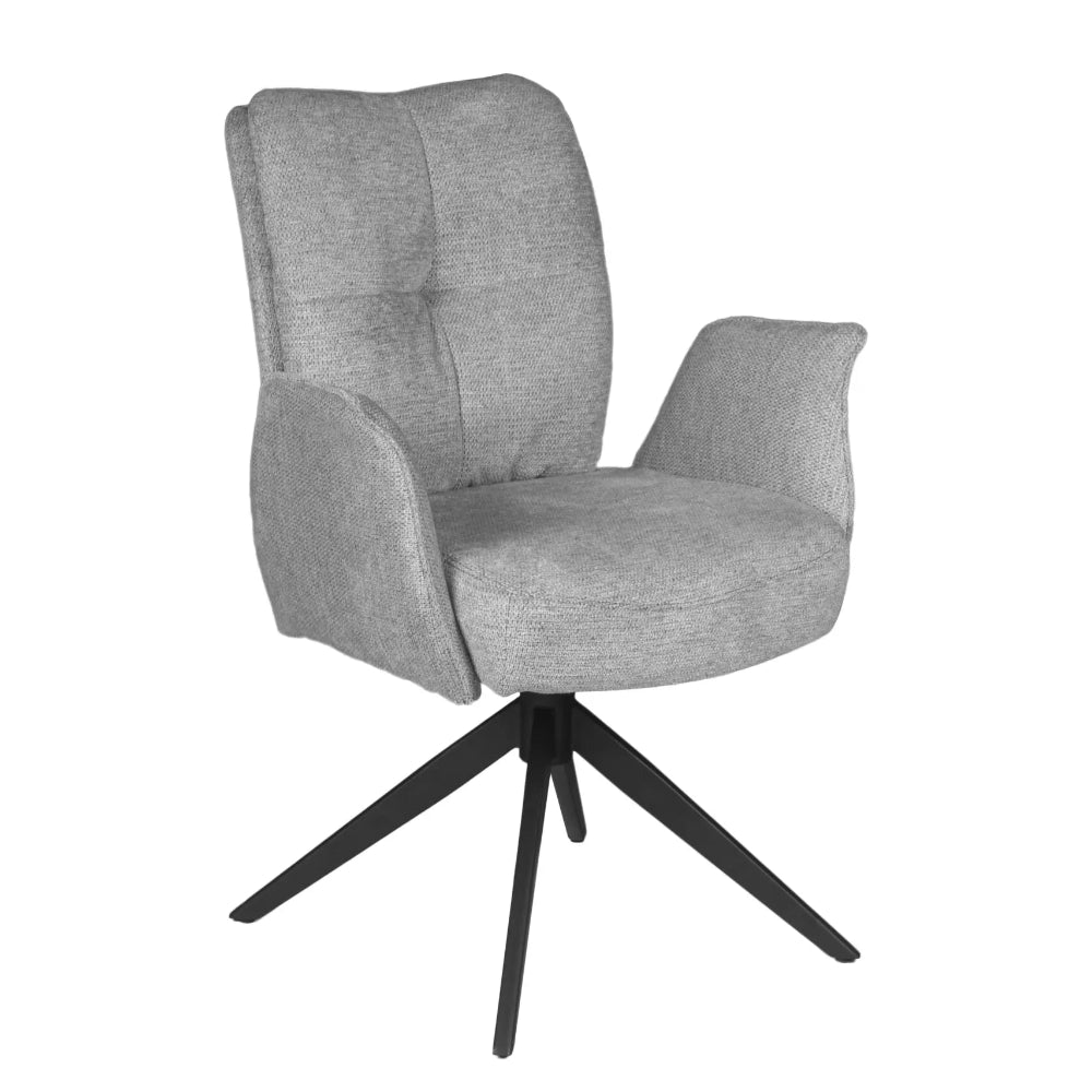 Lars Stone Swivel Chair