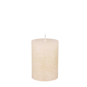 Macon Pillar candle rustic 40 h Nude