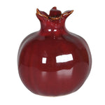 Stoneware Pomegranate Candleholder
