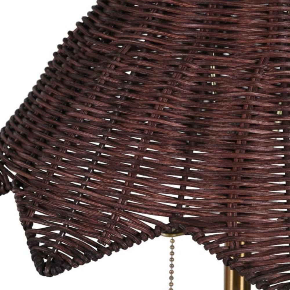 Americano Rattan Table Lamp with Shade