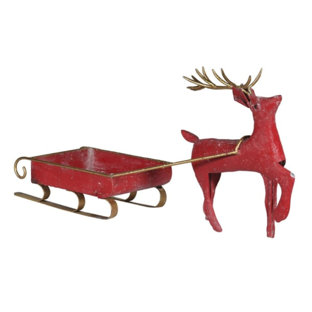 Rouge Reindeer and Sleigh