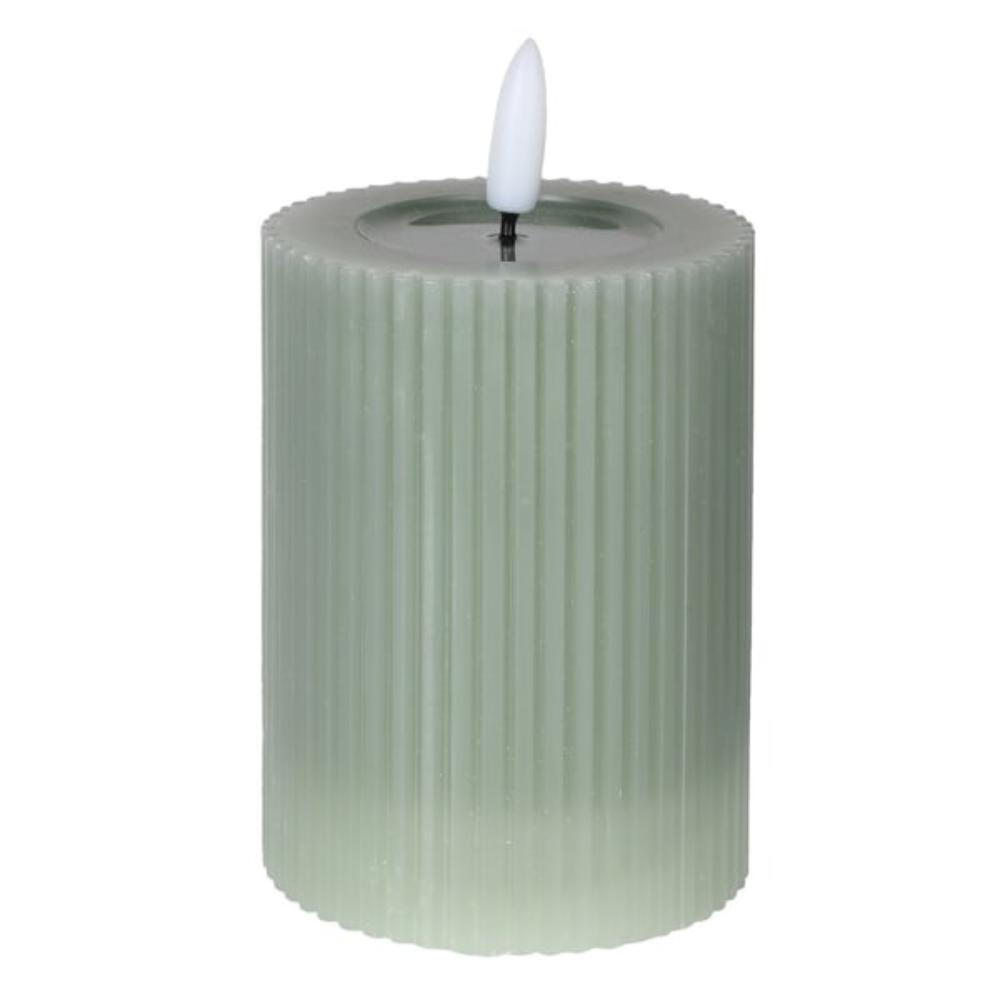 Small Sage LED Candle