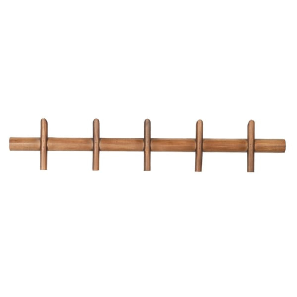 Wooden Coat Peg Rail
