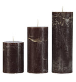 Rustic Chestnut Candles