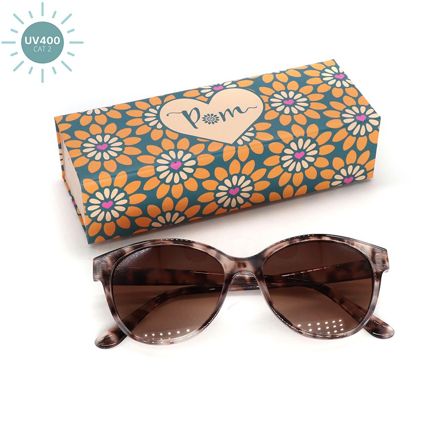 
            
                Load image into Gallery viewer, Classic frame taupe tortoiseshell sunglasses
            
        