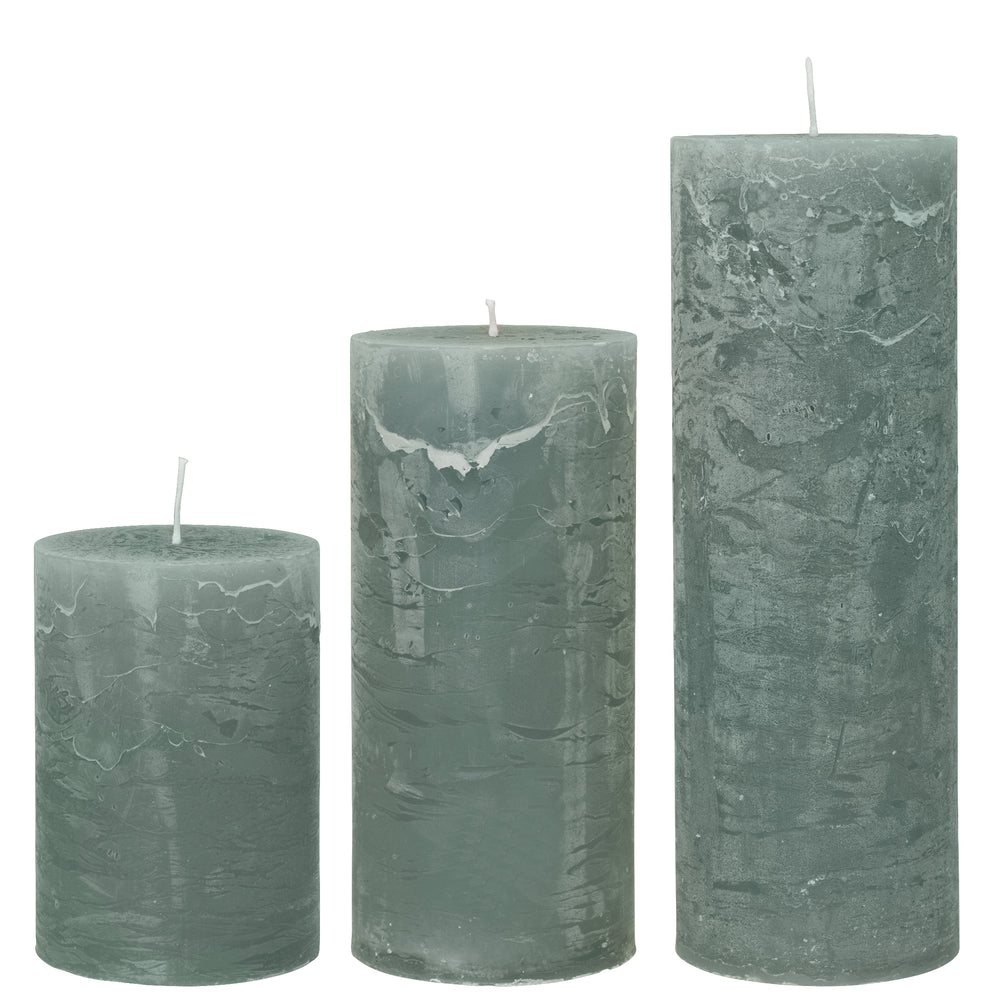 Rustic Candle Moss
