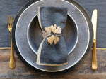 Napkin Ring w. leaves