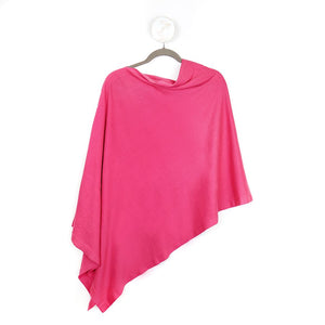 
            
                Load image into Gallery viewer, Fine Knit Pink Poncho
            
        