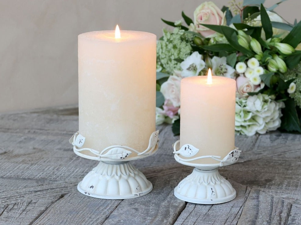 Candlestick with Decor for Pillar Candles Default Title