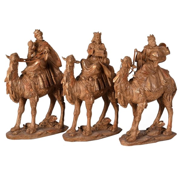 Set of 3 Kings On Camels