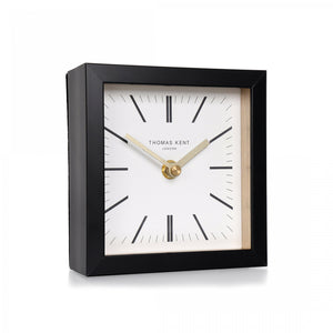 Garrick Black Mantel Clock