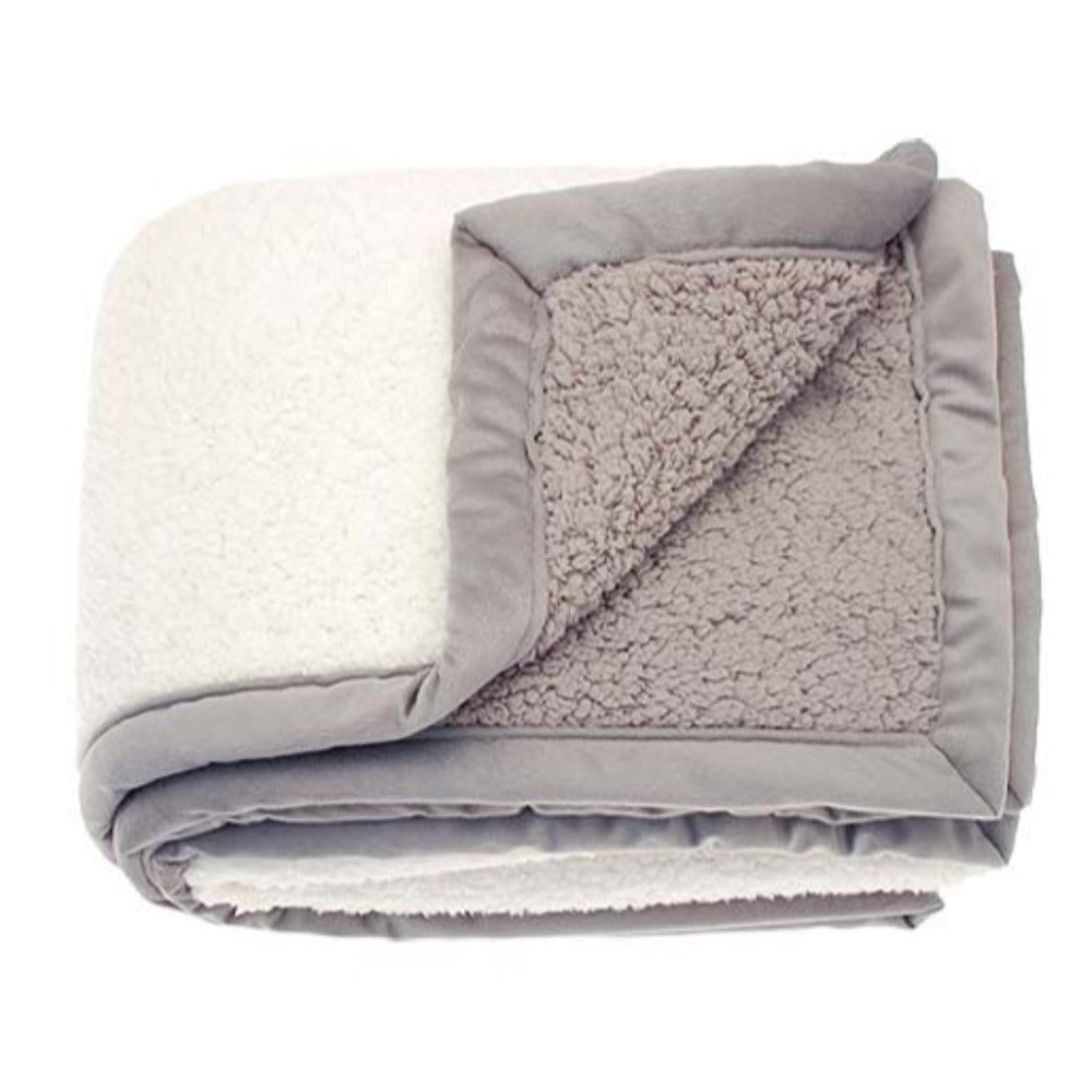 Cosy Sherpa Throw Porcelain