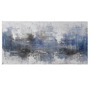 
            
                Load image into Gallery viewer, Abstract Oil Painting blue /grey
            
        