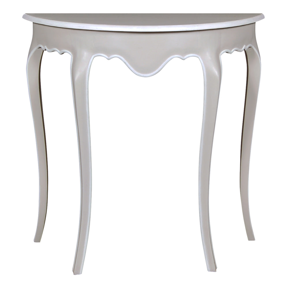 
            
                Load image into Gallery viewer, Nimes Half Moon Console Table
            
        