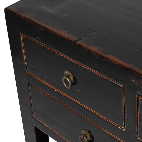 
            
                Load image into Gallery viewer, Black 9 Drawer Sideboard with Shelf
            
        