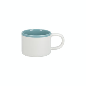 Ceramic Coffee for One - Retro Blue