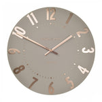 20" Mulberry Wall Clock Rose Gold