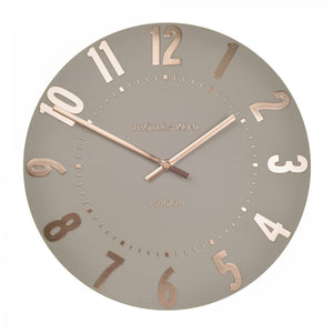 
            
                Load image into Gallery viewer, 20&amp;quot; Mulberry Wall Clock Rose Gold
            
        