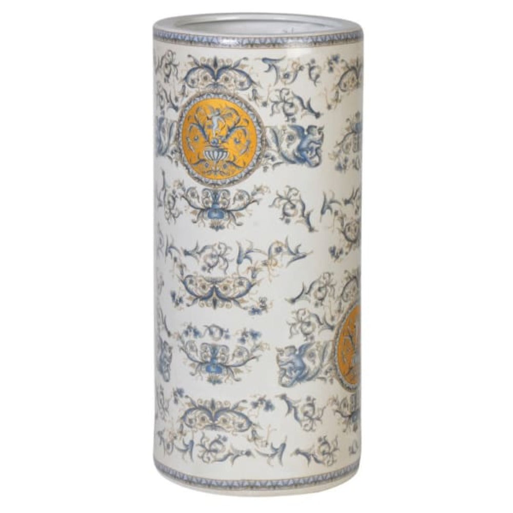Renaissance Cherubin Pattern Ceramic Umbrella Stand