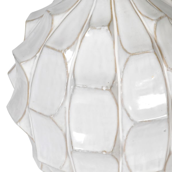 
            
                Load image into Gallery viewer, Ceramic Geo Effect Table Lamp with Shade
            
        