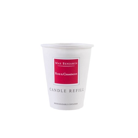 Rose & Champagne Scented Candle - REFILL