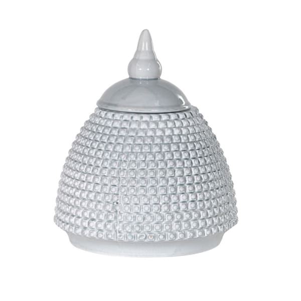 
            
                Load image into Gallery viewer, Ceramic Grey Domed Bobble Jar
            
        