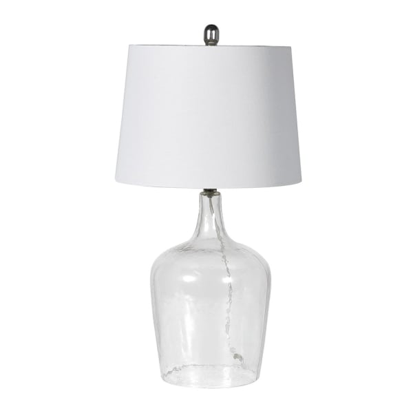 Glass Bottle Shaped Table Lamp