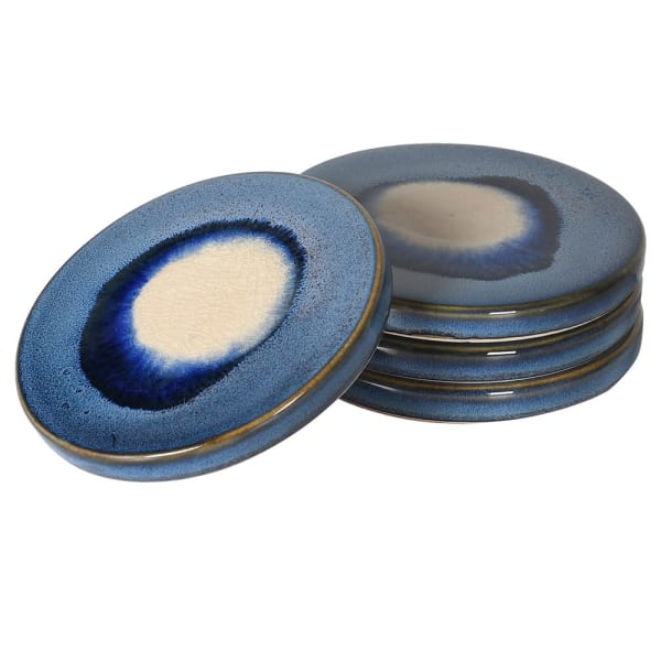 
            
                Load image into Gallery viewer, Blue Ceramic Coasters Set of 4
            
        