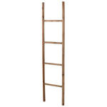 Wood Ladder With Hanging Hooks
