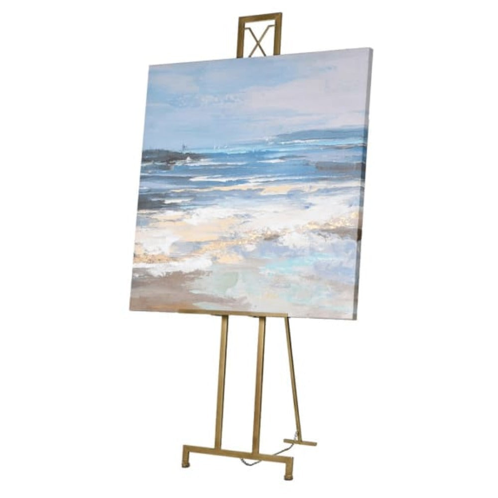 
            
                Load image into Gallery viewer, Large Gold Metal Easel
            
        