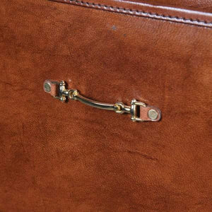 Leather Magazine Holder