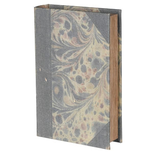 Set of 3 Distressed Marbled Book Boxes