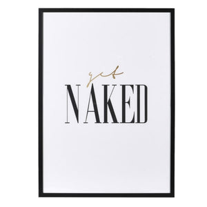 
            
                Load image into Gallery viewer, &amp;#39;Get Naked&amp;#39; Wall Art
            
        