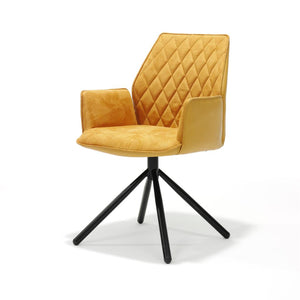 
            
                Load image into Gallery viewer, George Ochre Dining Chair Default Title
            
        