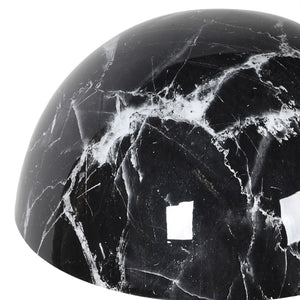 Black Marble Effect Table Lamp