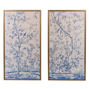 Blue Blossom Pictures Set of 2