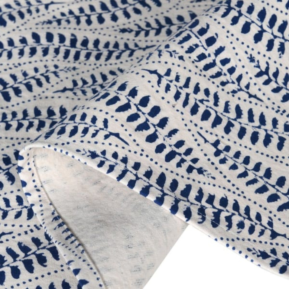 Set of 4 Hand Block Floral Placemats