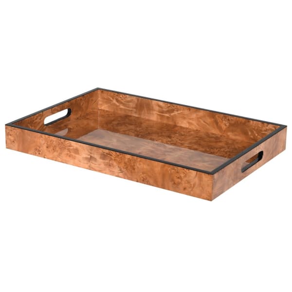 Brown Marble Effect Tray