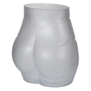 Large Glazed Matt Bum Vase