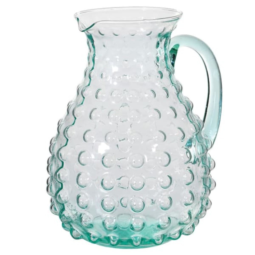 
            
                Load image into Gallery viewer, Green Glass Bubble Pitcher
            
        