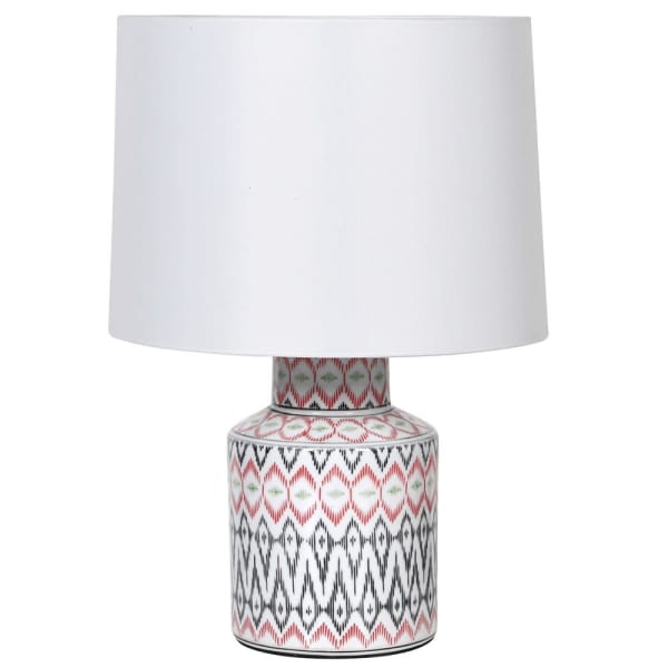 Aztec Table Lamp with shade