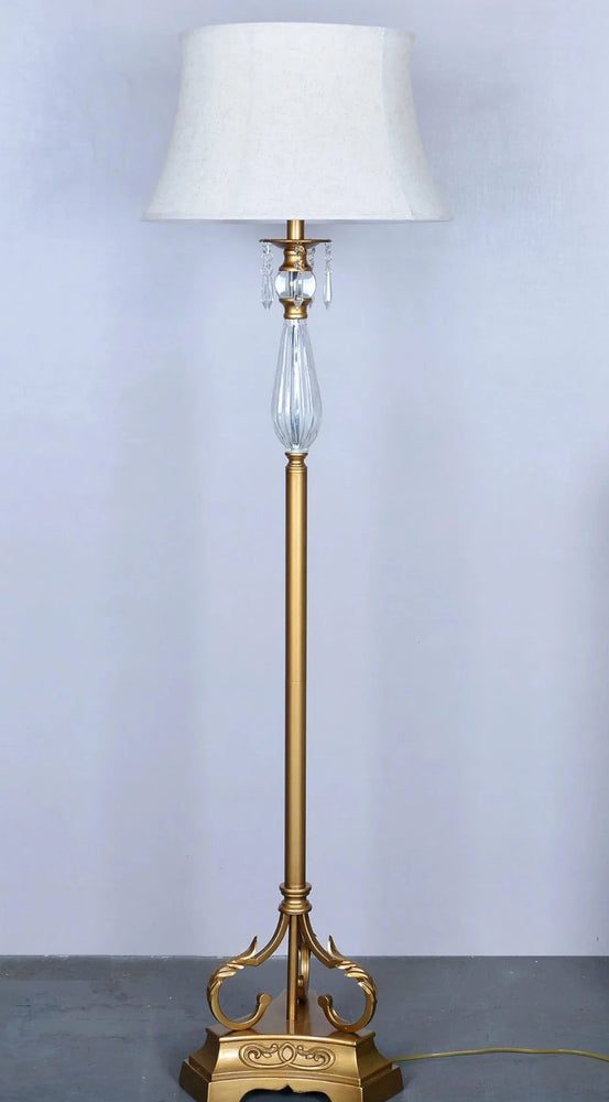 
            
                Load image into Gallery viewer, Glass Detail Floor Lamp
            
        