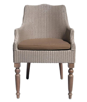Hampton Carver Chair with Seat Pad