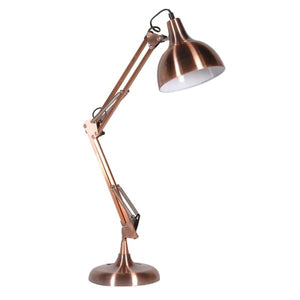
            
                Load image into Gallery viewer, Copper Angled Desk Lamp
            
        