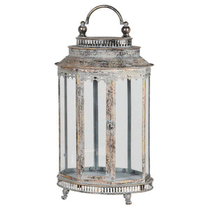 
            
                Load image into Gallery viewer, Large Oval Metal Lantern
            
        
