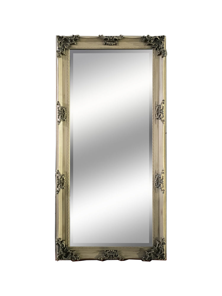 
            
                Load image into Gallery viewer, Leaner Antique Cream Mirror
            
        