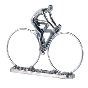 'Silver' Cyclist