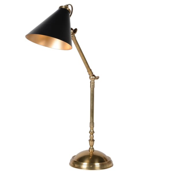 Brass Desk Lamp Metal Shade